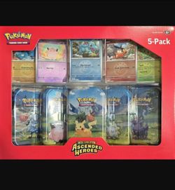 Pokémon TCG Mega Evolution Ascended Heroes 5-Pack