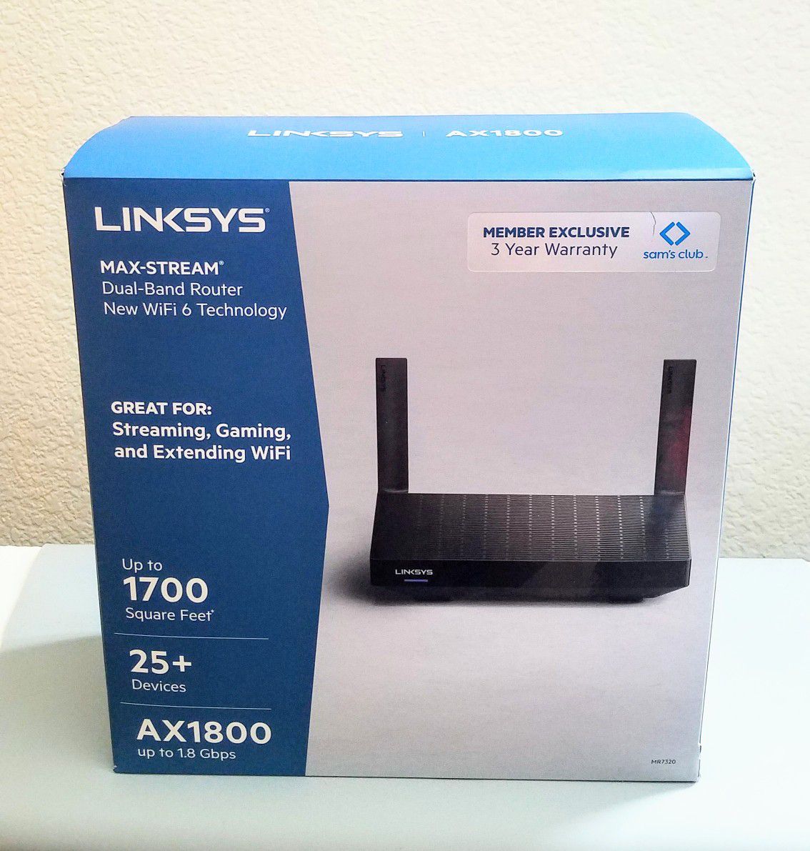 Linksys Max-Stream Router ax1800