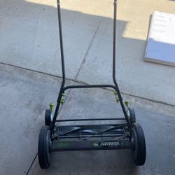 Earthwise 18in Reel Lawn Mower  