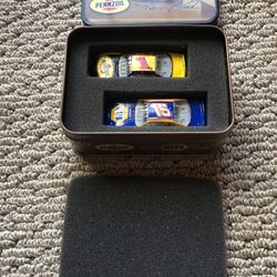 RARE NASCAR Dale Earnhardt Inc. Team Mates COLLECTOR’S Tin WITH CARS INSIDE!