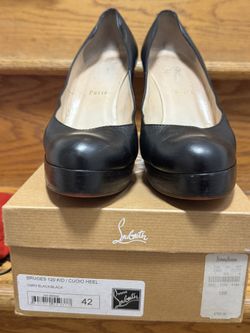 Christian Louboutin Bruges 120 Kid CUOIO Heel Size 42 