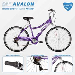 26" Comfort Bike NEXT Avalon Full Suspension Women's Bike