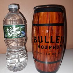 Bulleit Bourbon Barrel Epoxy Tumbler