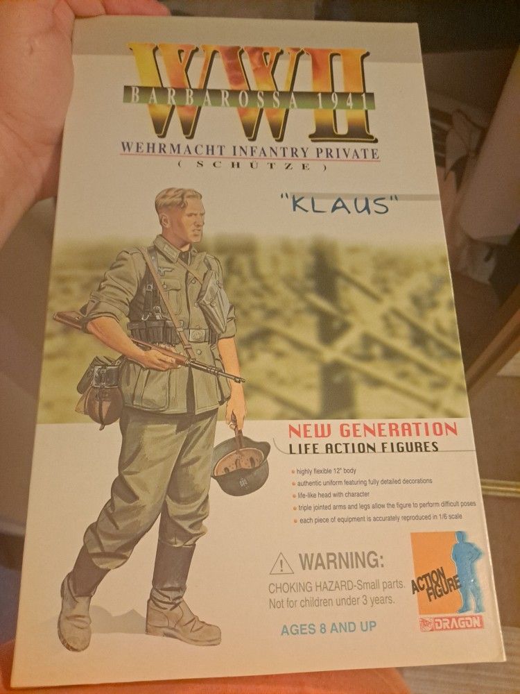 WWII Action Figures German Soldier