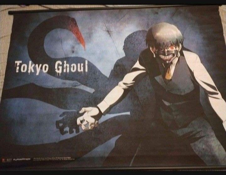44" x 32" Anime Fabric Poster Wall Scroll Tokyo Ghoul