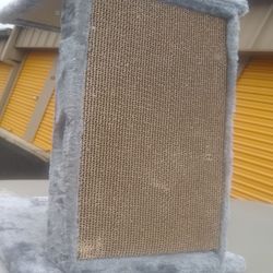 Cat Stand with Scratcher Pad