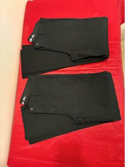 Set of 2 Boys Black Dress Pants - kids size 10 - Band School Uniform - Simi Valley