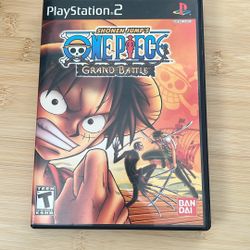 PS2 One Piece Grand Battle
