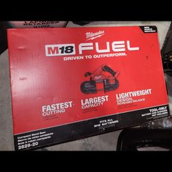 Milwaukee M18 Fuel Compact Band Saw New ‼️