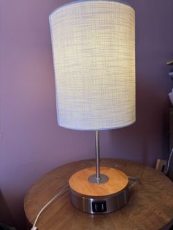 Lamp with USB Ports