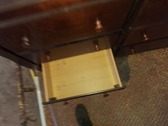 Baby changing table drawers