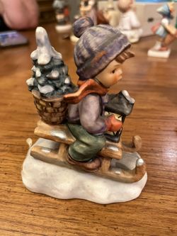 Goebel Hummel #396 Ride Into Christmas TMK 4 EXTREMELY Rare 