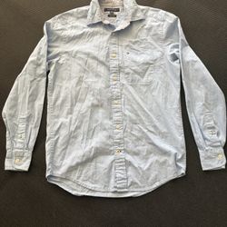 Tommy Hilfiger Men’s Button Down, Size XS, Light Blue