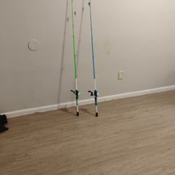 Two Fishing Poles 