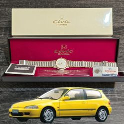 🦄🔥BNIB JDM 90s Honda Civic EG6 Promotional Watch from Japan