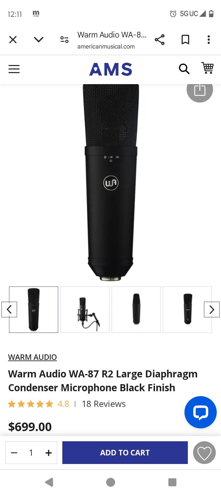 Warm Audio W8a7