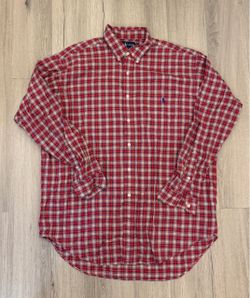 Ralph Lauren Plaid Button-Down Shirt