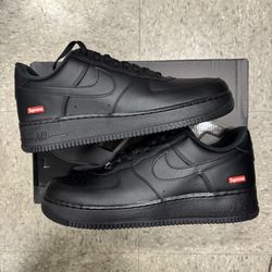 Air Force One Supreme Black Size 12