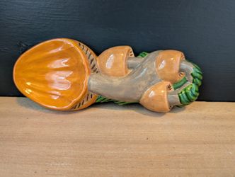 Vintage Mushroom Spoon Rest 