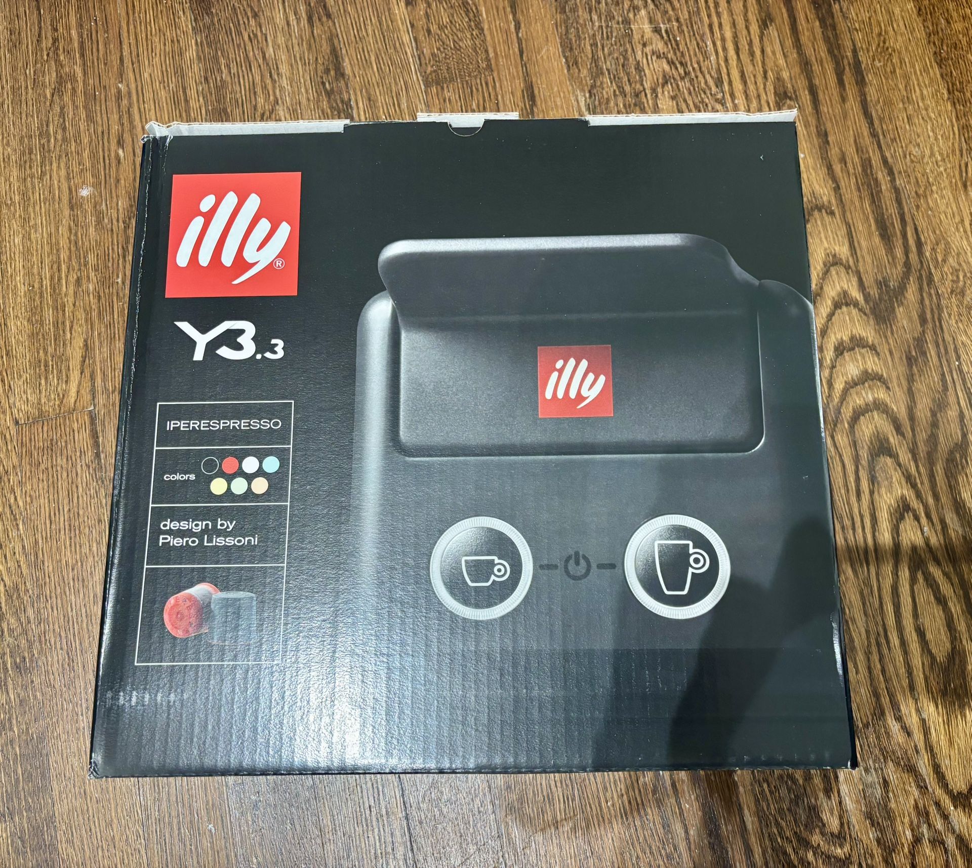 ☕ Brand New illy Y3.3 IperEspresso & Coffee Machine (Black, New in Box)