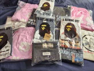 Bape, Supreme, Aloc, Hellstar, Denim tear