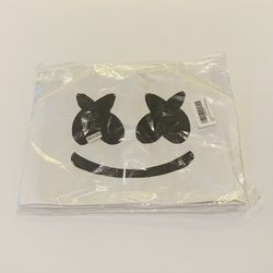 DJ Marshmello Halloween LED Face Mask EDM Festival Costume One Size NEW