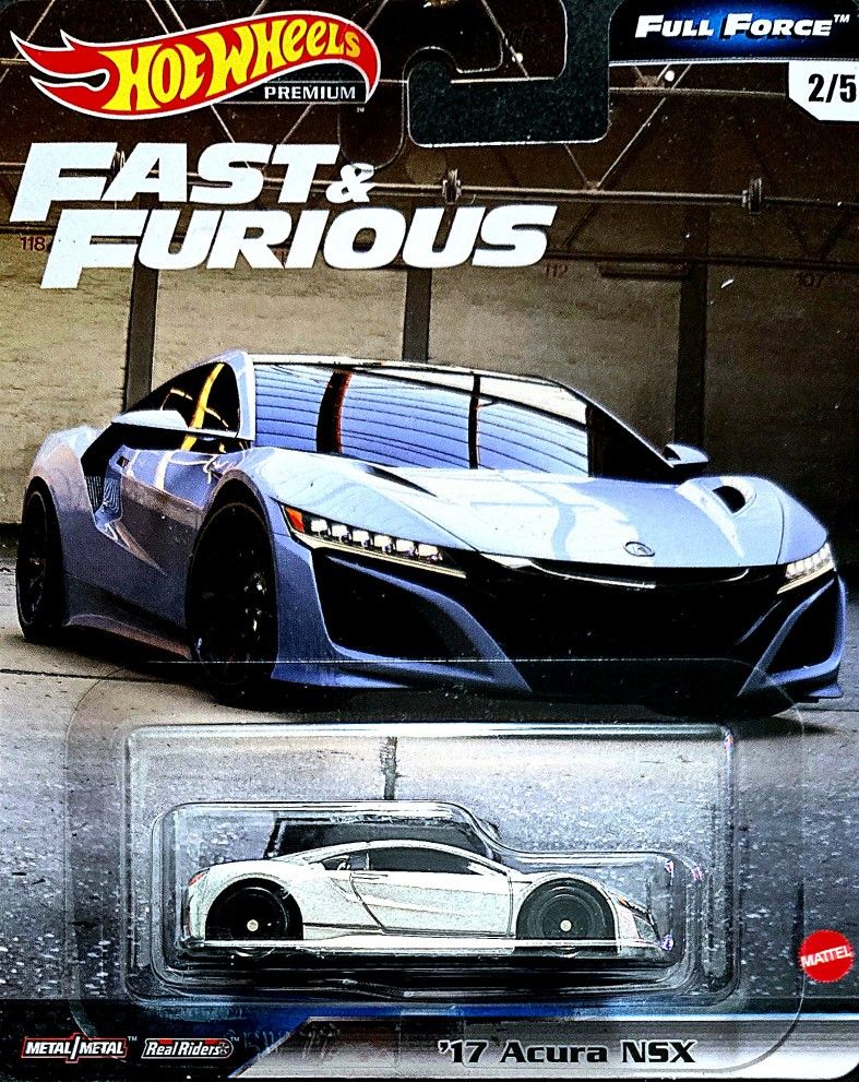 Hot Wheels Premium Full Force '17 Acura NSX