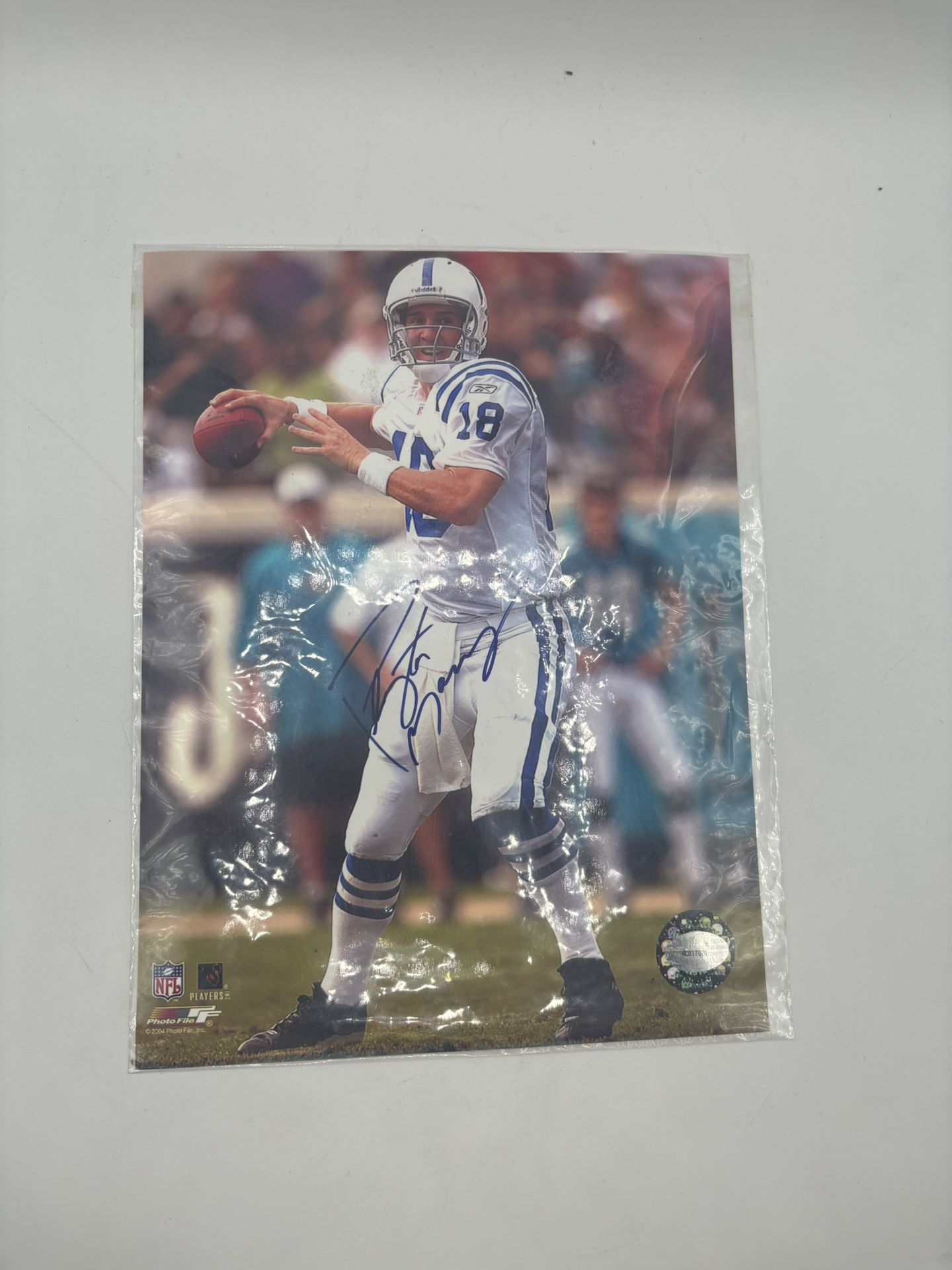 GenuInk Peyton Manning Autographed Photo 