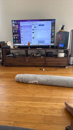 Entertainment console Credenza