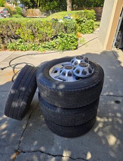 GMC OEM 8 Lug Wheels & Tires