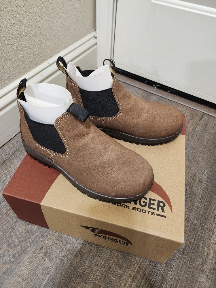 Avenger Work Boots Woman New Size 6.5 