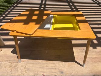 Kids Activity Table / Sensory Play Table with 2 Storage Bins