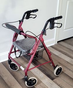 Red Junior Rollator