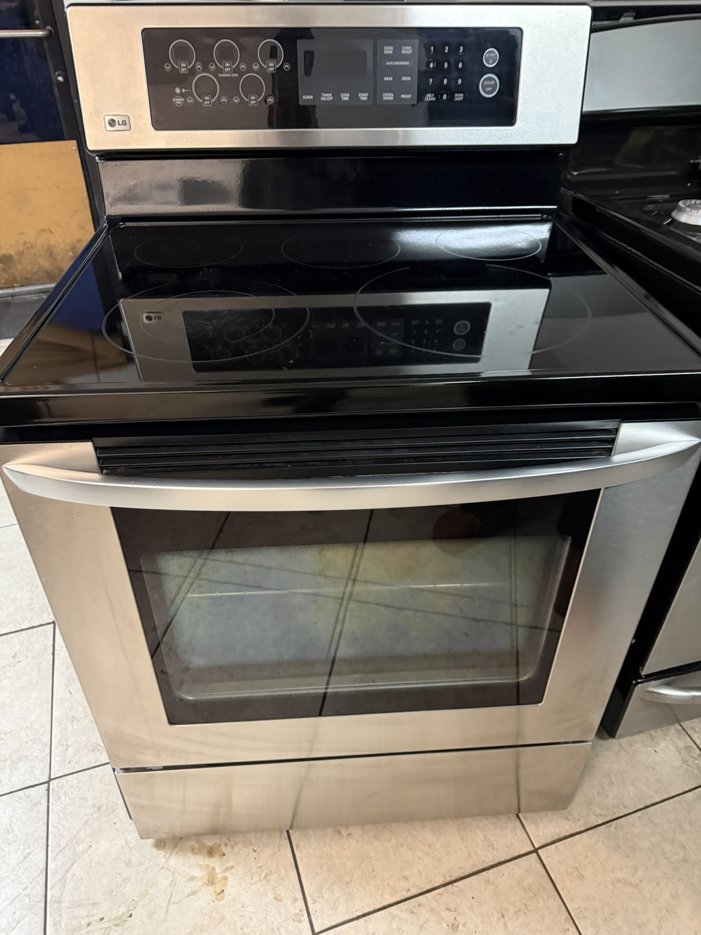 Lg Electric Stainless Steel Stove