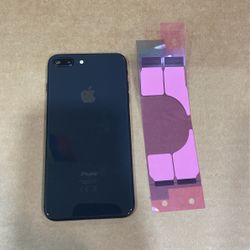 iPhone 8 Plus Back Cover Black