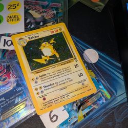 Raichu Base Set 2 16/130 Pokemon