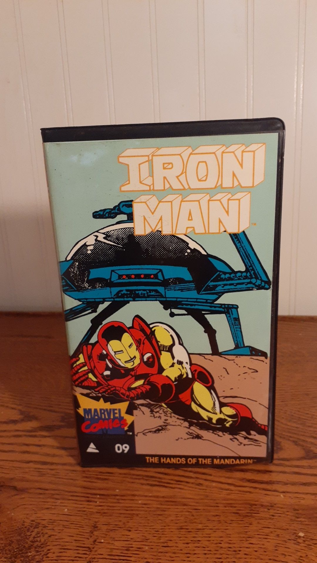 Vintage Iron Man Marvel Comics 09 The Hands Of The Mandarin On VHS 1985 Edition
