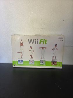 Nintendo Wii Fit and Wii Fit Plus discs With Fit Balance Board - Great Condition