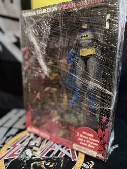 DC DIRECT BATMAN / SCARECROW FEAR ACTION FIGURE SET / DC COMICS 