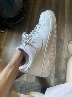 White Air Force Ones 