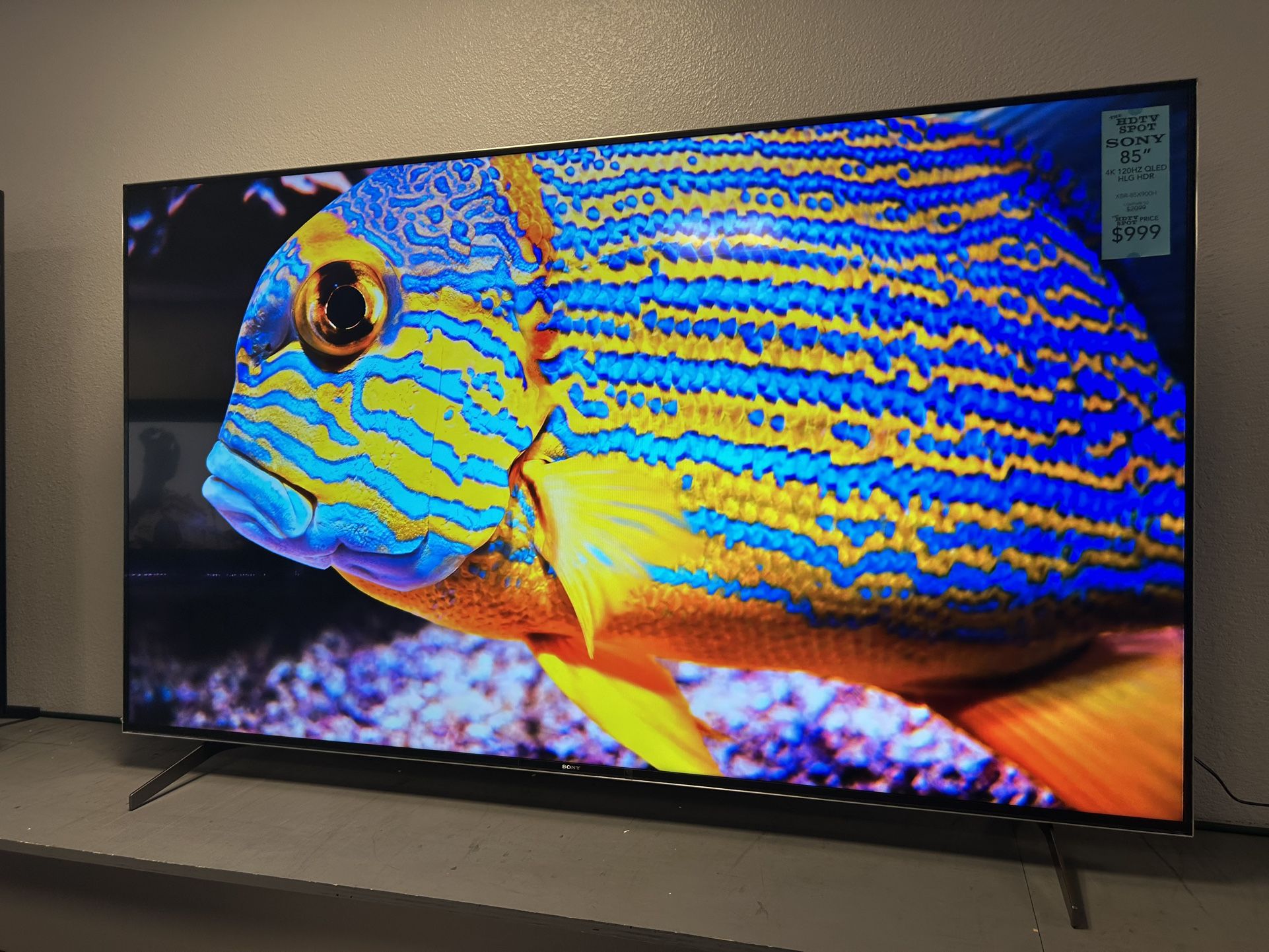 Sony XBR-85X900H 4k 120hz hdmi 2.1 85" X900H Smart LED 4K UHD TV with HDR 