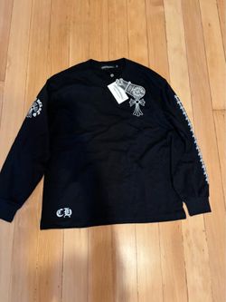 Black chrome hearts long sleeve size small