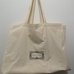 Gucci Large Linen Dust Bag/Tote 