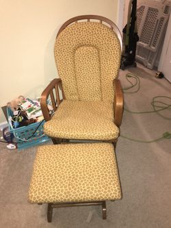Giraffe rocking chair