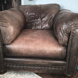 Brown Leather Chair