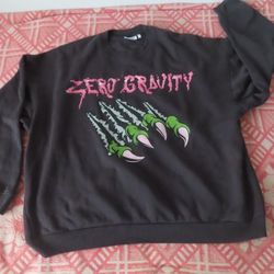 weekday zero gravity oversized sweatshirt L