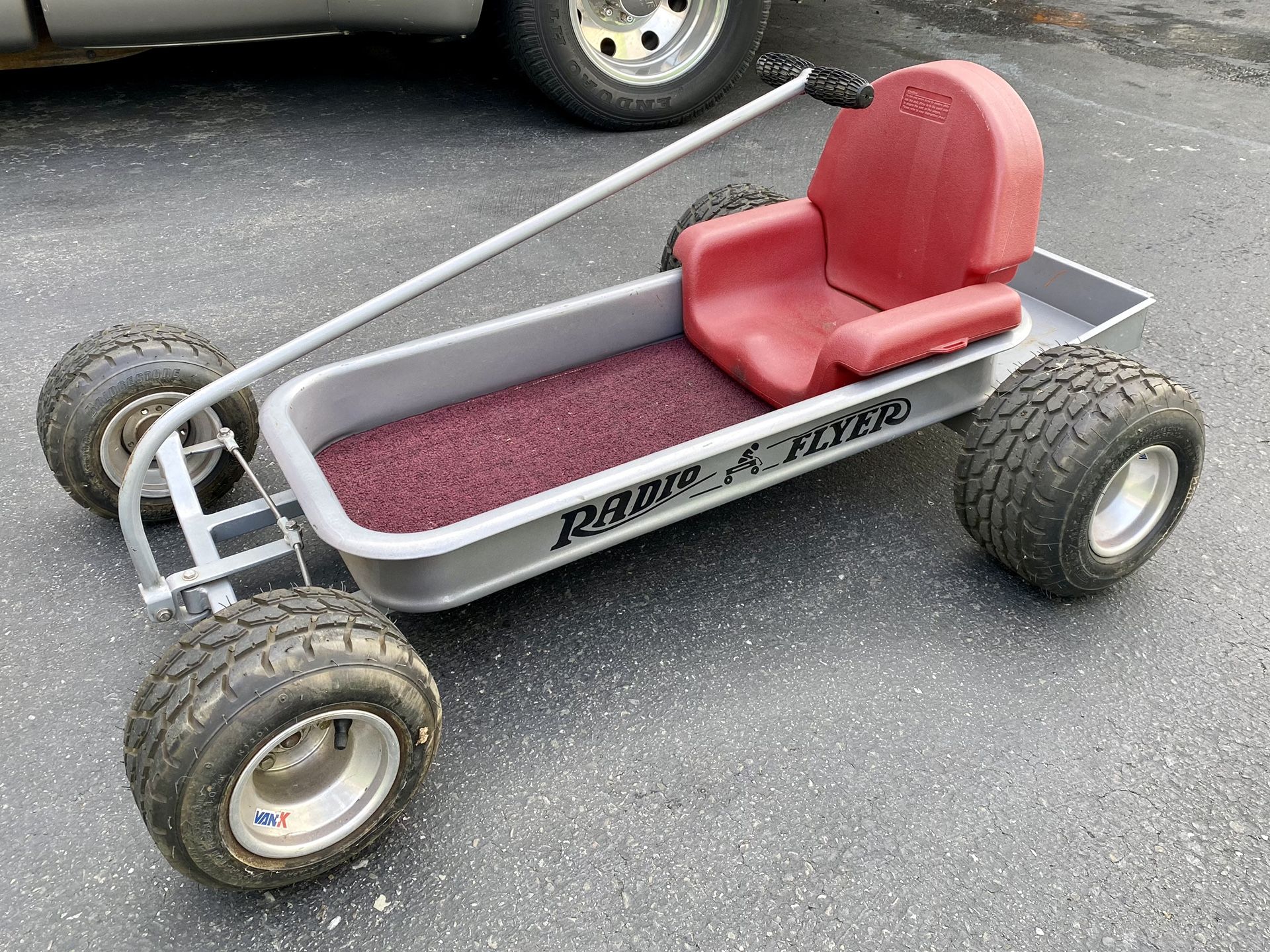 Hot Rod Radio Flyer Custom
