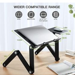Adjustable Laptop Stand, Computer Table, Brand New almost
