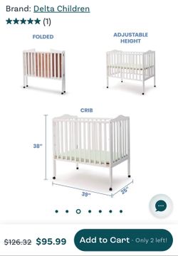 Collapsible mini crib