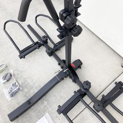 Brand New $115 Heavy Duty 2-Bike Rack Wobble Free Tilting Electric Bicycle Carrier, 2-inch Hitch 160lbs Max 